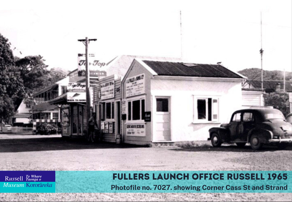 Fullers office in Russell in 1960s