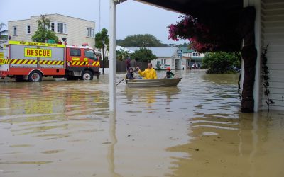 Flooding in Russell, Bay of Islands