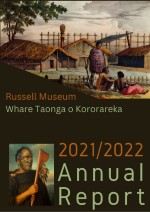 Russell Museum 2021-22 Annual report cover