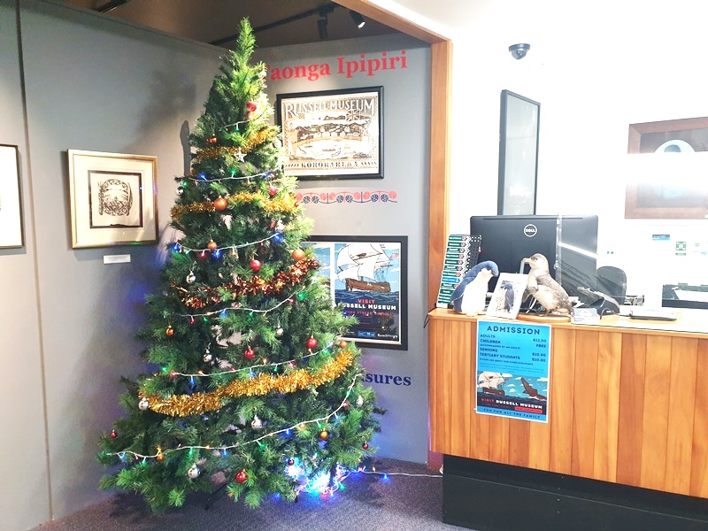 Christmas Tree at Russell Museum